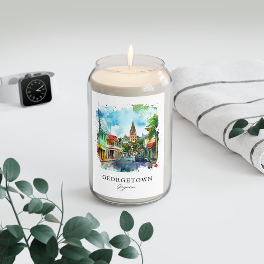 Georgetown, Guyana scented soy candle