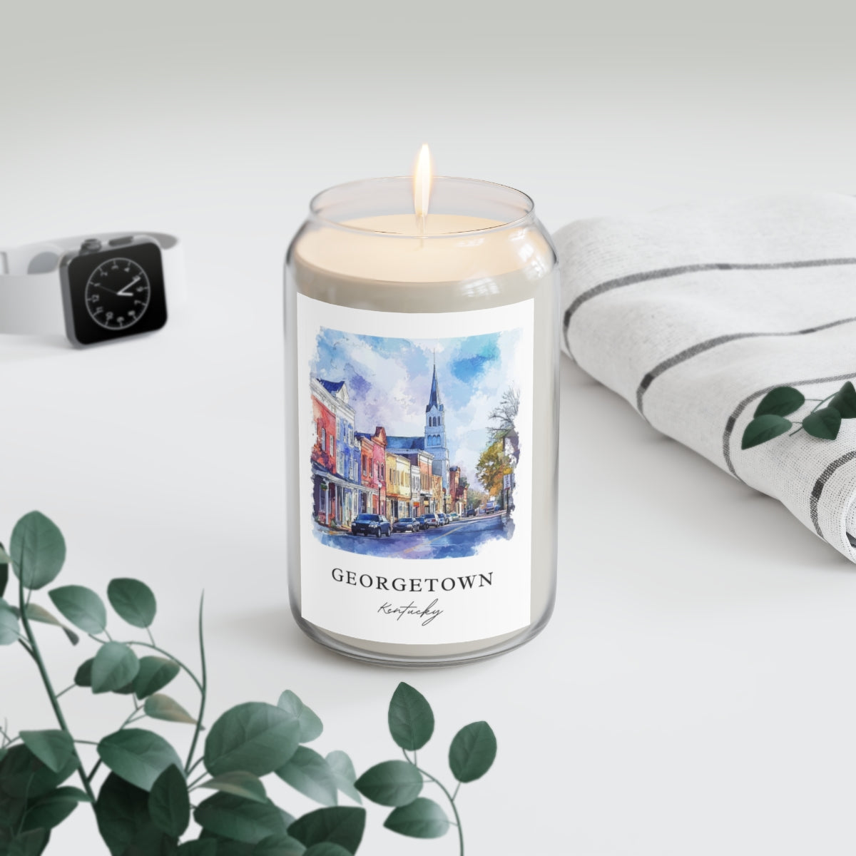 Georgetown, Kentucky scented soy candle