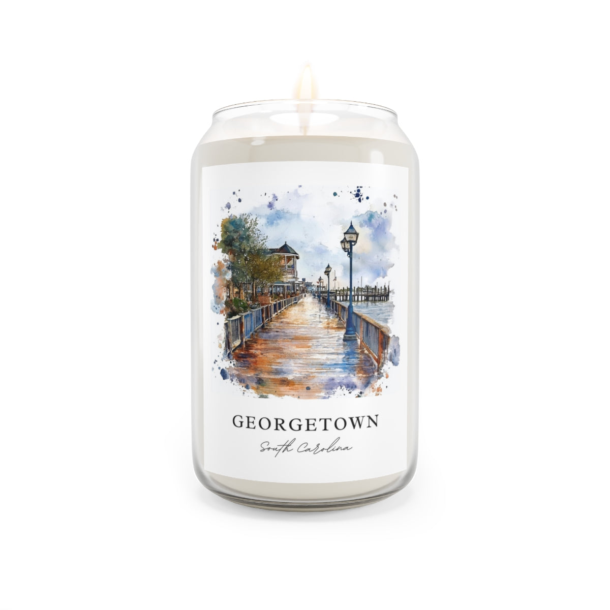 Georgetown, South Carolina scented soy candle