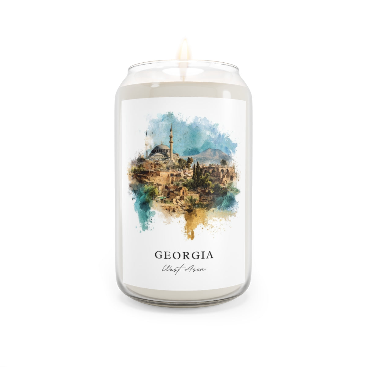 Georgia, West Asia scented soy candle