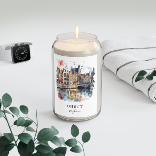 Ghent, Belgium scented soy candle