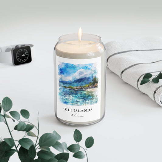 Gili Islands, Indonesia scented soy candle