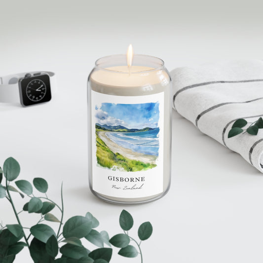 Gisborne, New Zealand scented soy candle