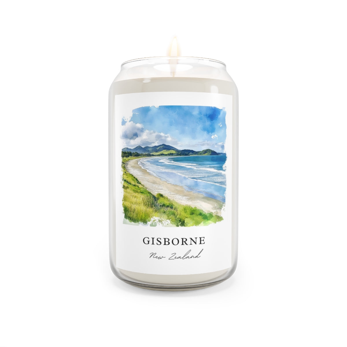 Gisborne, New Zealand scented soy candle