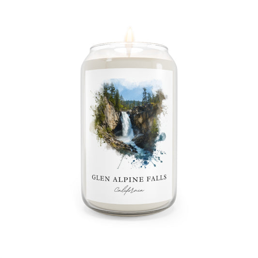 Glen Alpine Falls, California scented soy candle