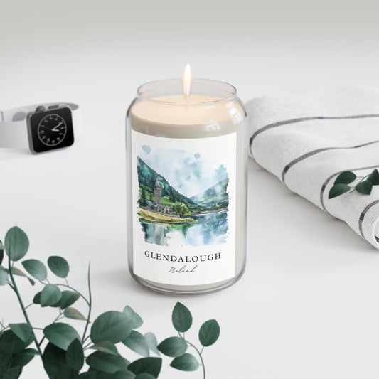 Glendalough, Ireland scented soy candle