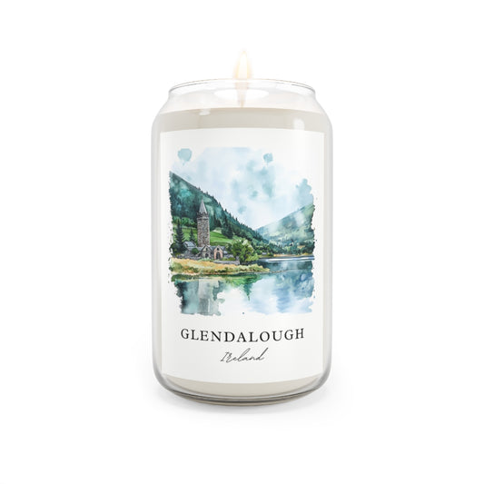 Glendalough, Ireland scented soy candle
