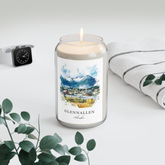 Glennallen, Alaska scented soy candle