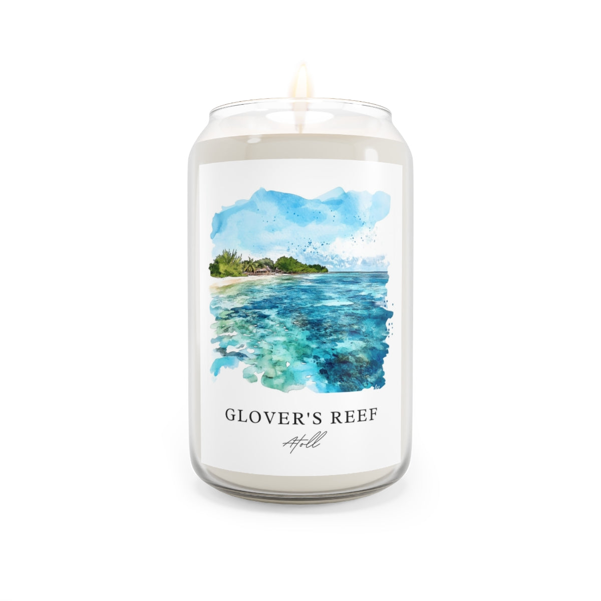 Glover's Reef, Atoll scented soy candle