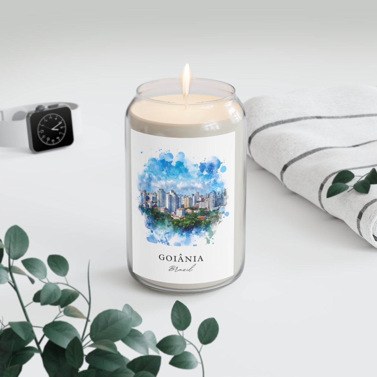 Goiânia, Brazil scented soy candle