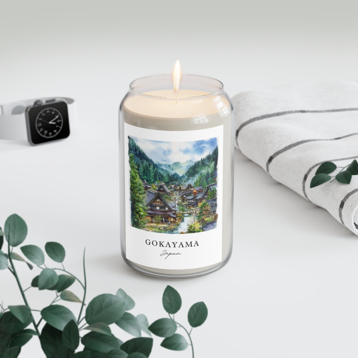 Gokayama, Japan scented soy candle