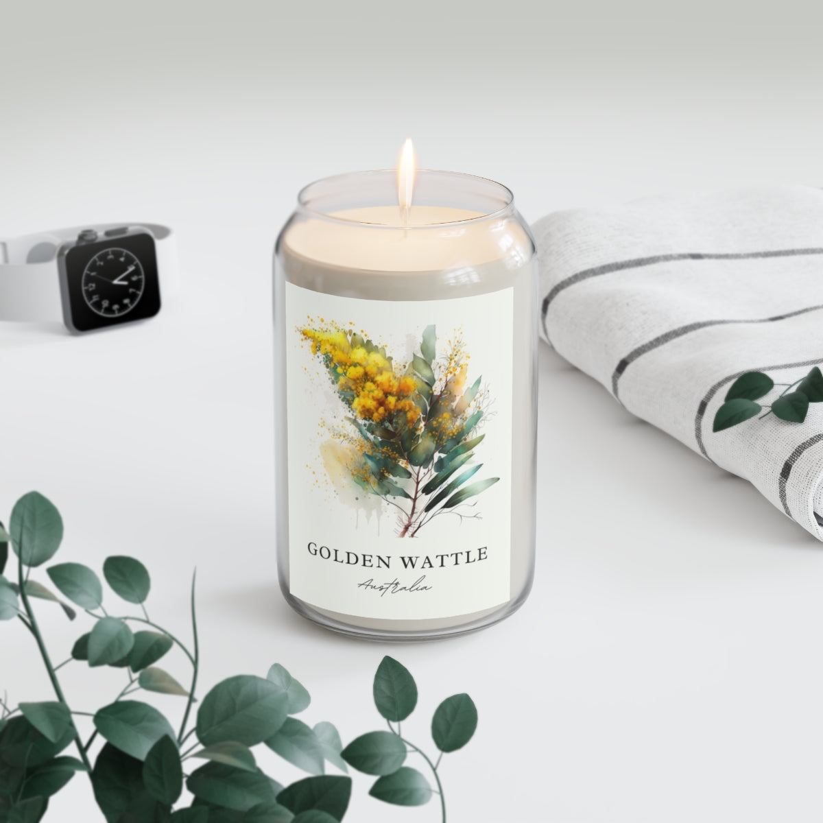 Golden Wattle, Australia scented soy candle