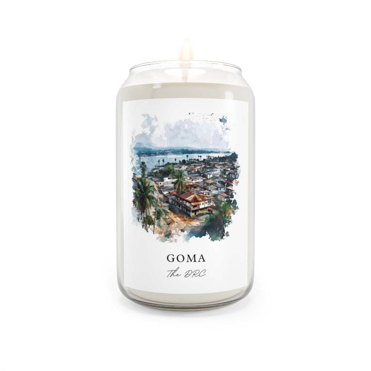 Goma, The DRC scented soy candle