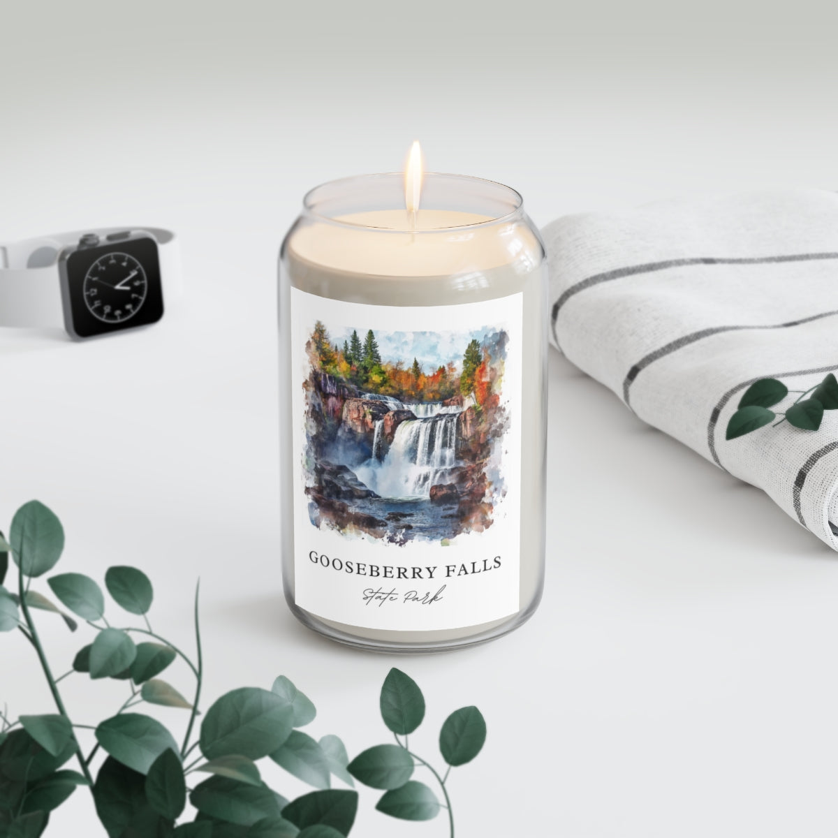 Gooseberry Falls, State Park scented soy candle