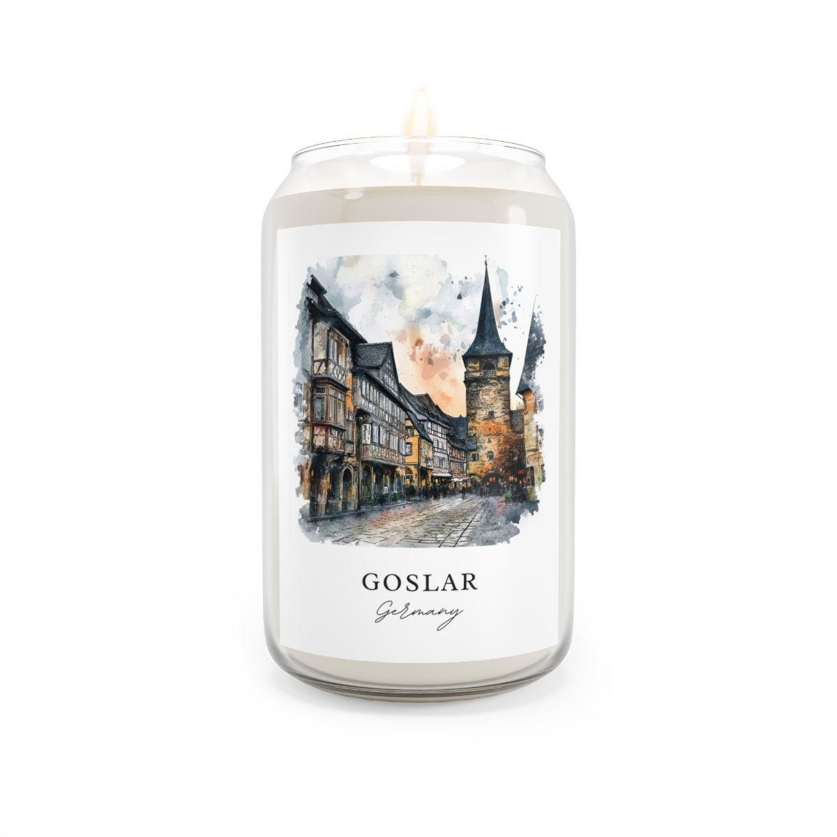Goslar, Germany scented soy candle
