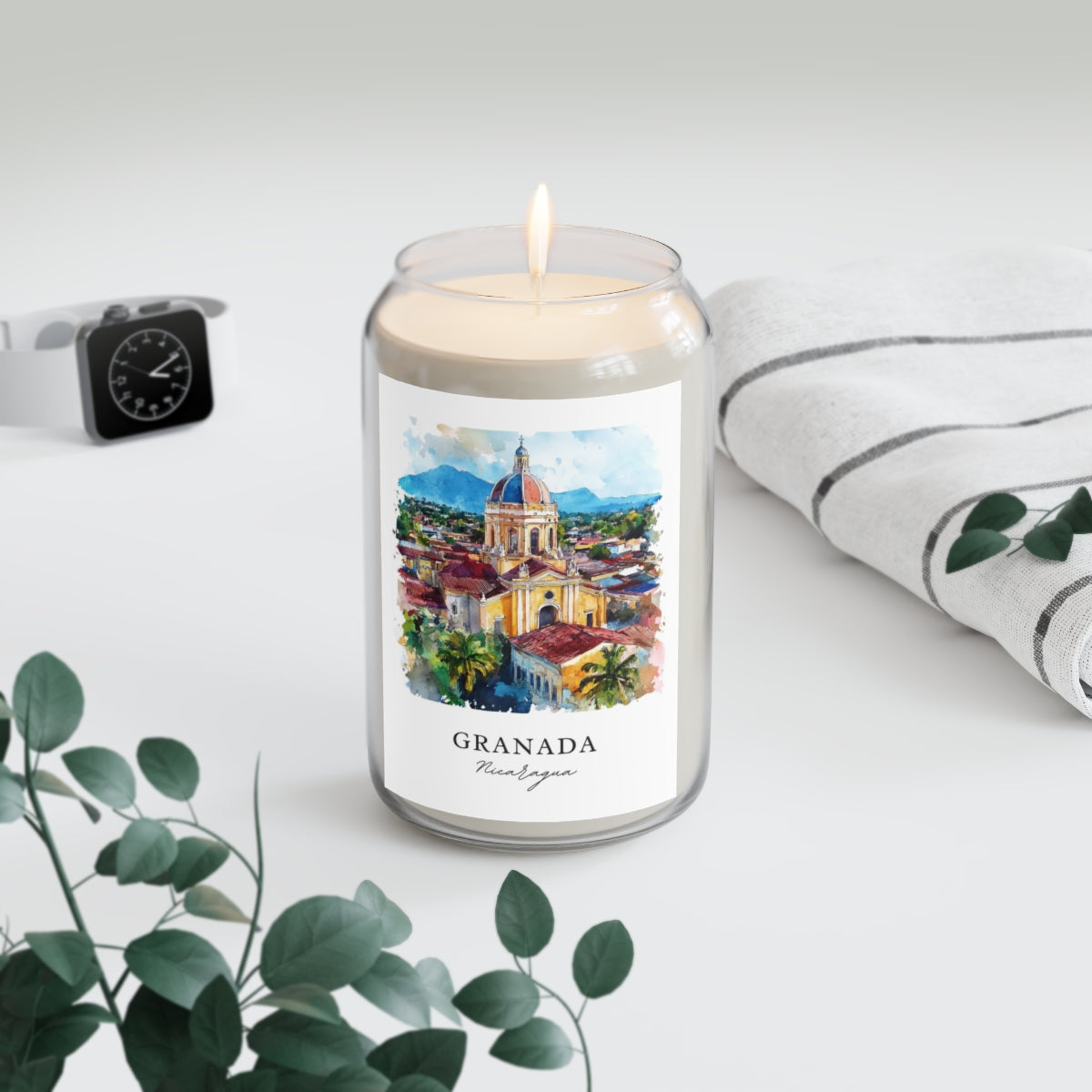 Granada, Nicaragua scented soy candle
