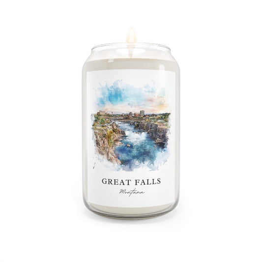 Great Falls, Montana scented soy candle