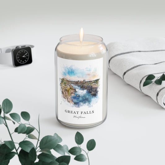Great Falls, Montana scented soy candle