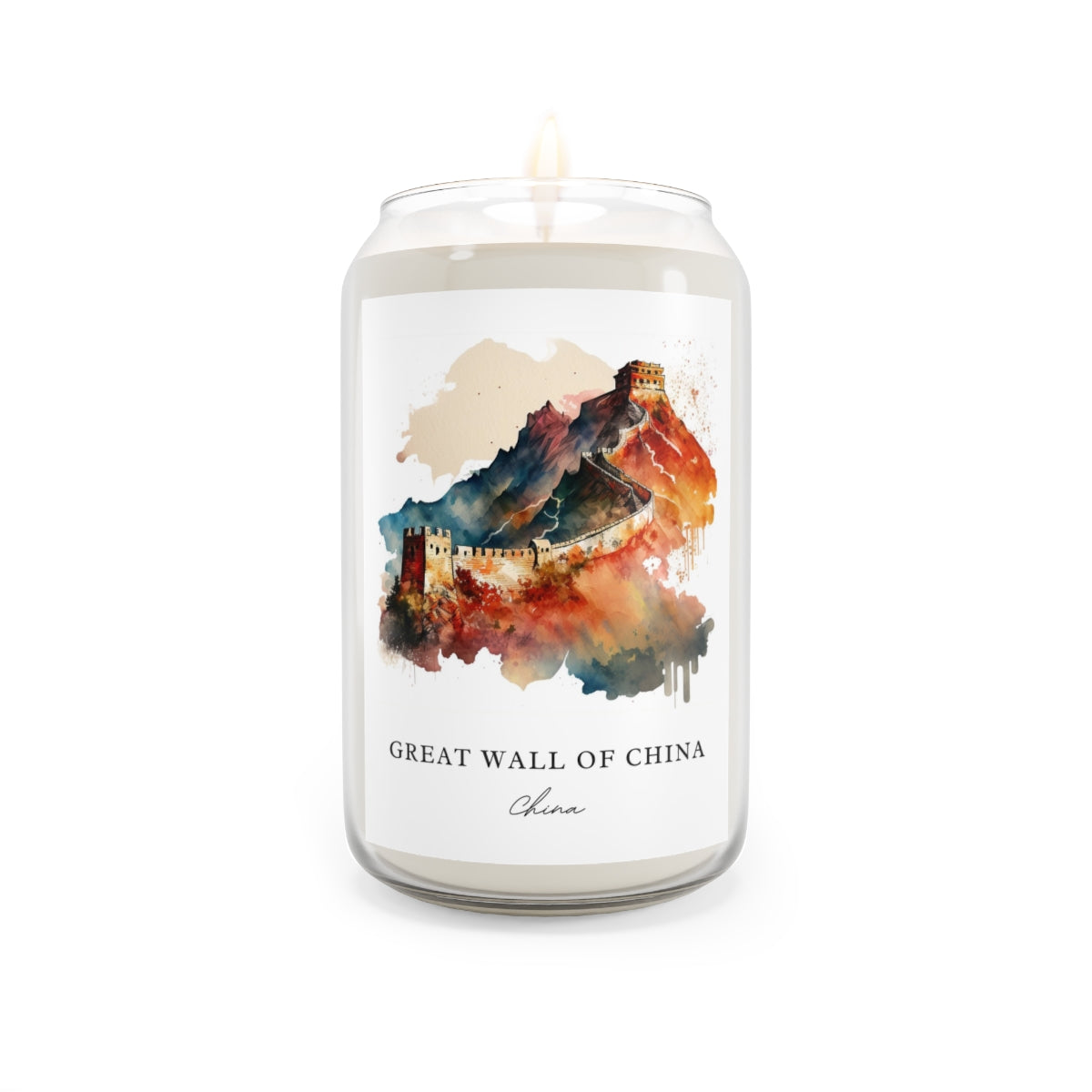 Great Wall Of China, China scented soy candle