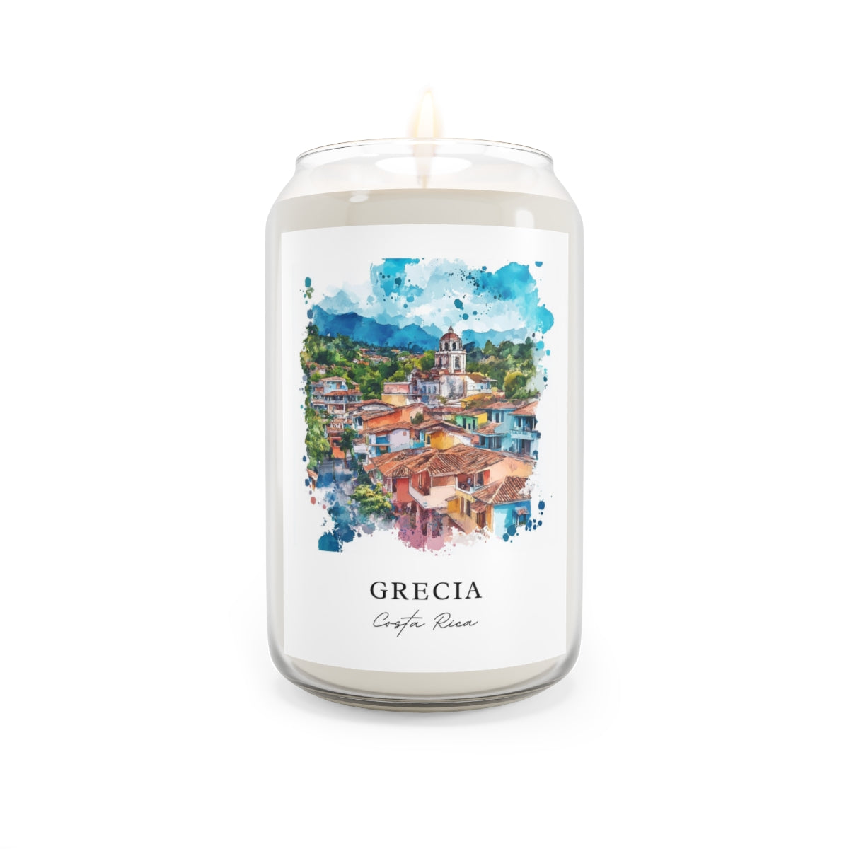 Grecia, Costa Rica scented soy candle
