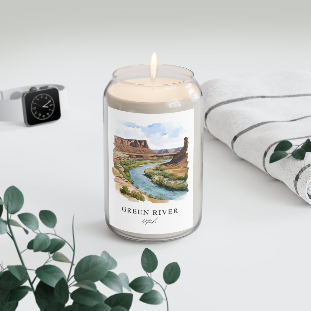 Green River, Utah scented soy candle