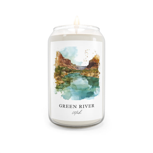Green River, Utah scented soy candle