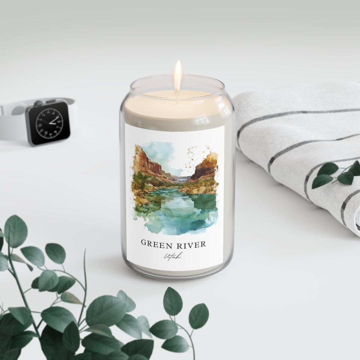 Green River, Utah scented soy candle