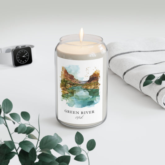 Green River, Utah scented soy candle