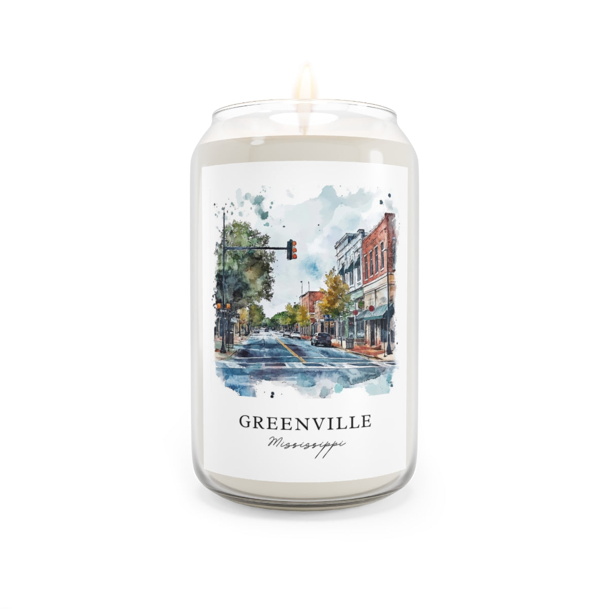 Greenville, Mississippi scented soy candle
