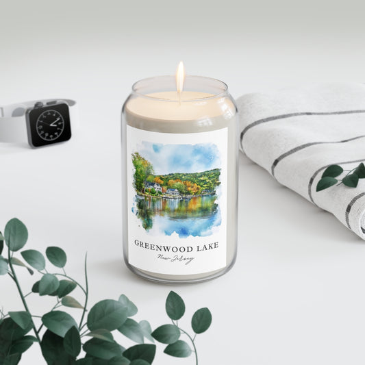 Greenwood Lake, New Jersey scented soy candle