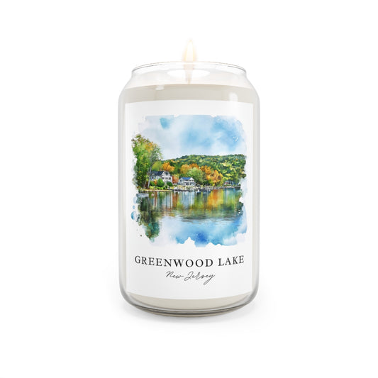 Greenwood Lake, New Jersey scented soy candle
