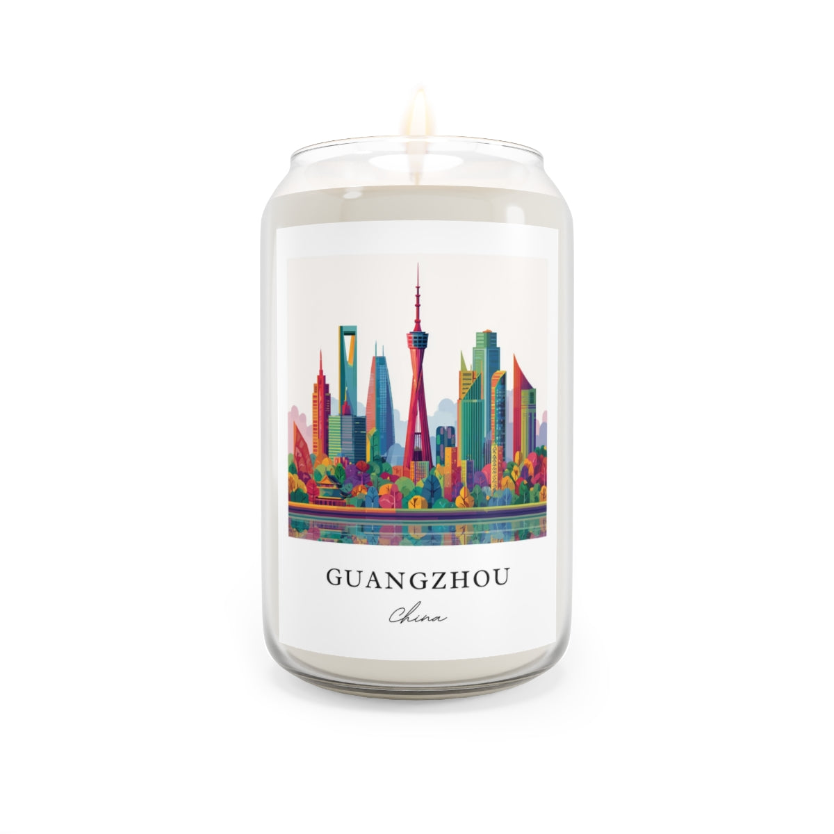 Guangzhou, China scented soy candle