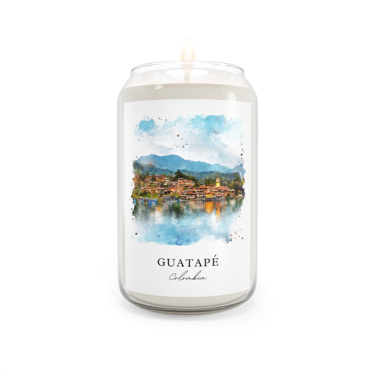 Guatapé, Colombia scented soy candle