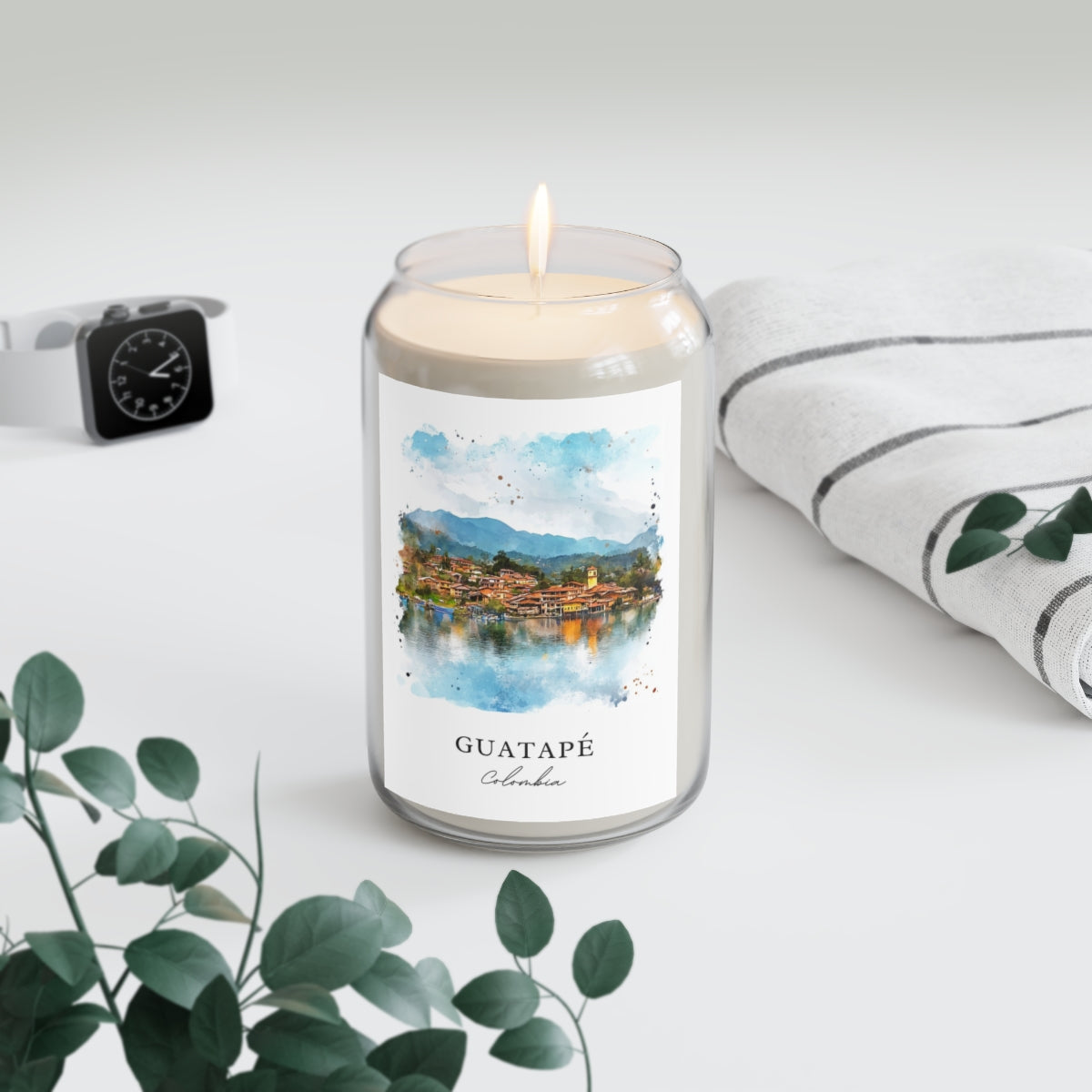 Guatapé, Colombia scented soy candle
