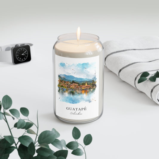 Guatapé, Colombia scented soy candle