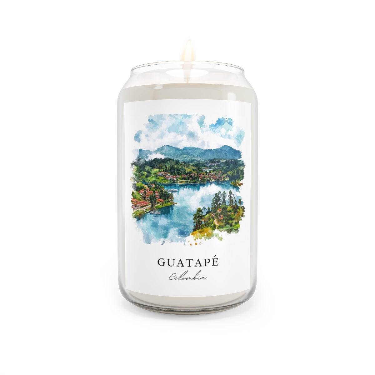 Guatapé, Colombia scented soy candle