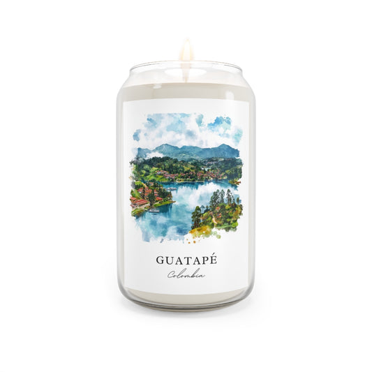 Guatapé, Colombia scented soy candle