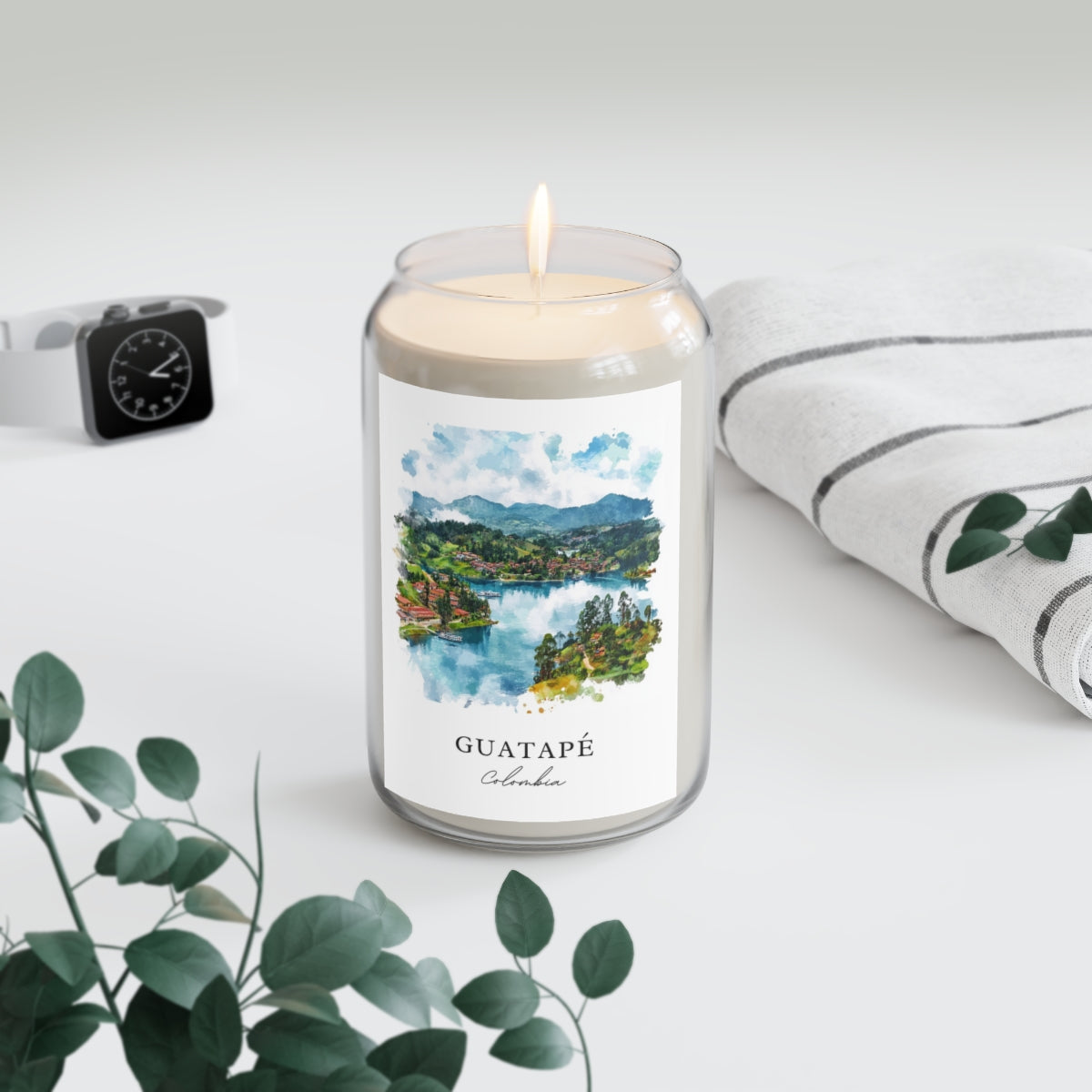 Guatapé, Colombia scented soy candle