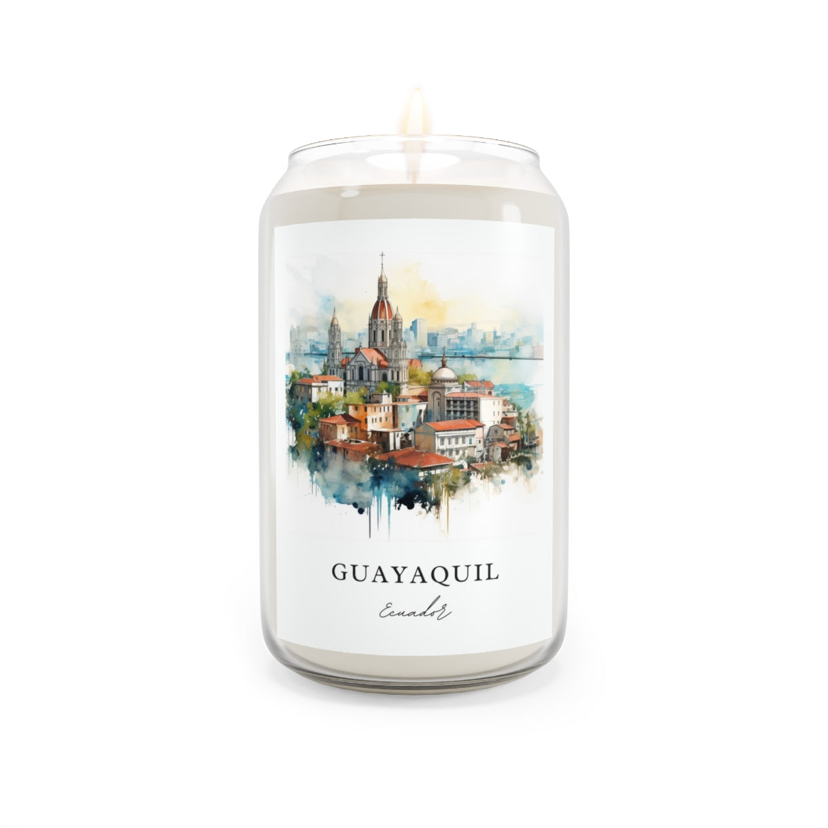 Guayaquil, Ecuador scented soy candle