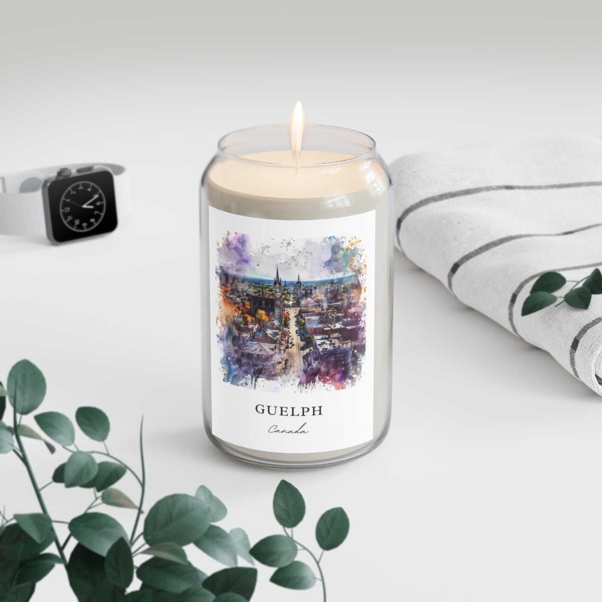 Guelph, Canada scented soy candle