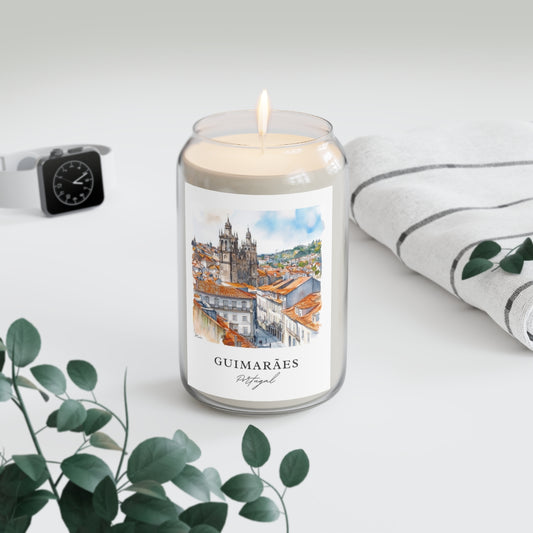 Guimarães, Portugal scented soy candle