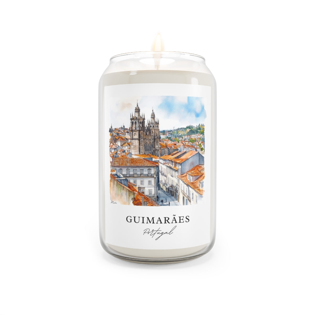 Guimarães, Portugal scented soy candle