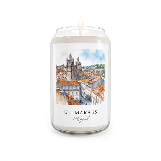 Guimarães, Portugal scented soy candle