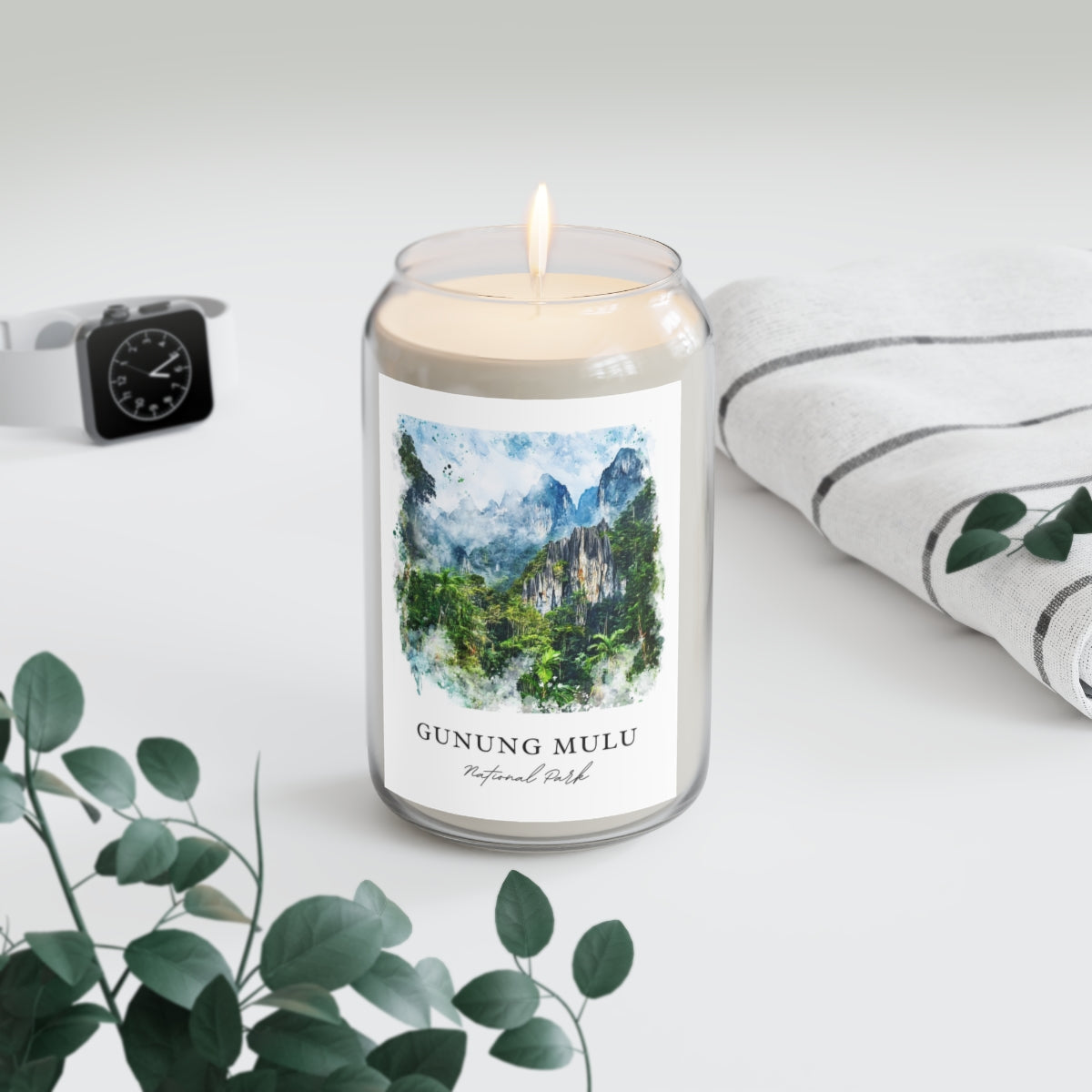 Gunung Mulu, National Park scented soy candle