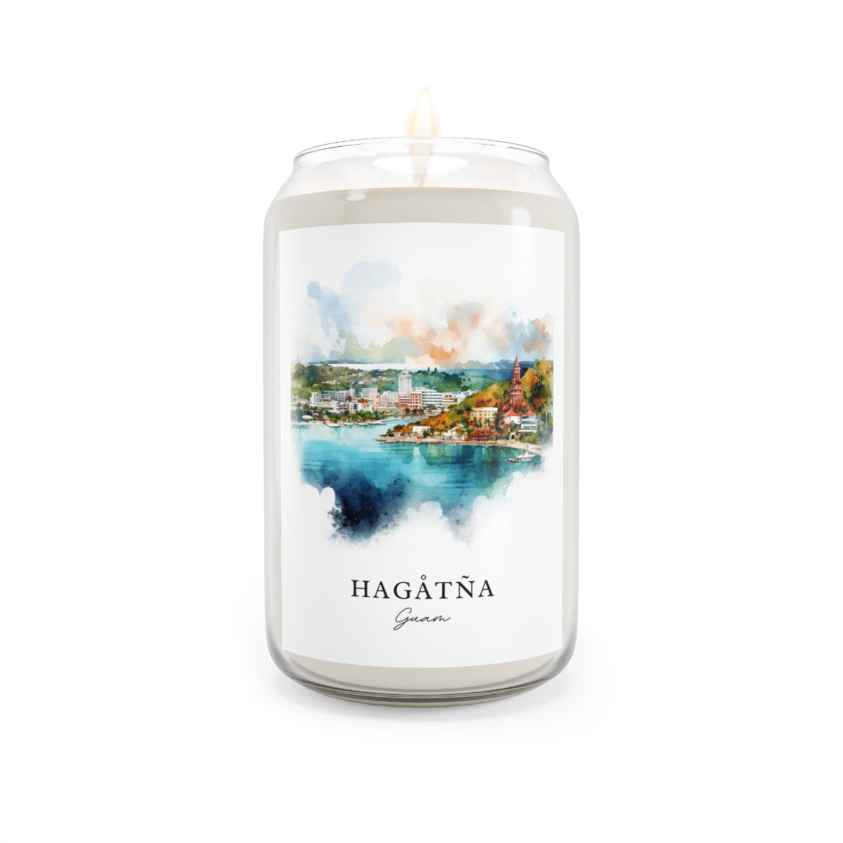 Hagåtña, Guam scented soy candle