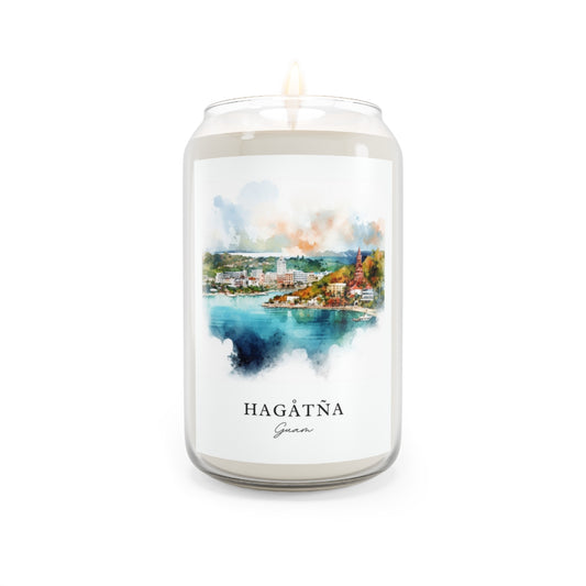 Hagåtña, Guam scented soy candle