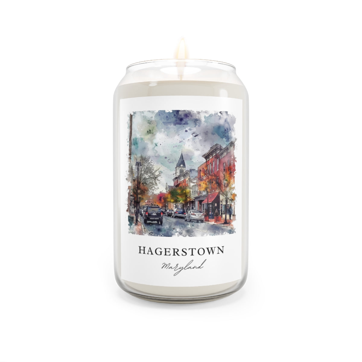 Hagerstown, Maryland scented soy candle