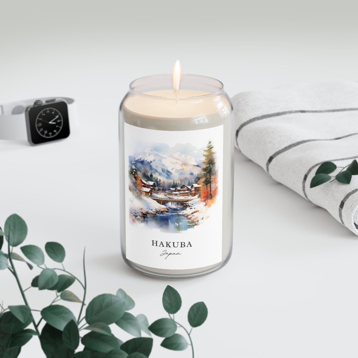 Hakuba, Japan scented soy candle