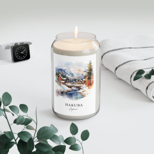 Hakuba, Japan scented soy candle