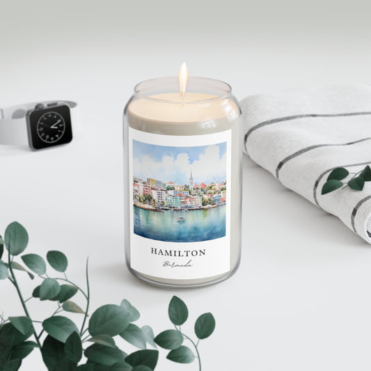 Hamilton, Bermuda scented soy candle